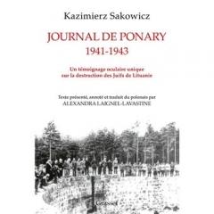 Le Journal de Ponary - Kazimierz Sakowicz