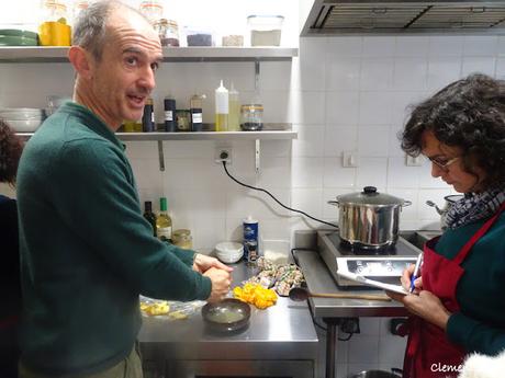 Atelier de cuisine avec Leo - 3 risotti - salade sicilienne et orangettes