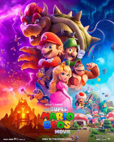 Nouvelle affiche US pour Super Mario Bros,  Le Film d'Aaron Horvath et Michael Jelenic