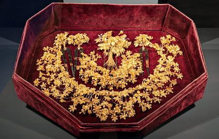 La couronne nuptiale de Sissi présentée à l'exposition FLOWERS FOREVER de Munich