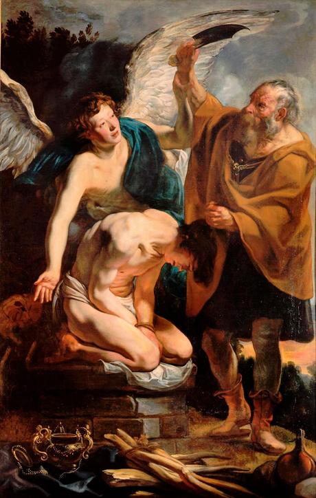 1625 ca Jordaens sacrifice isaac Brera