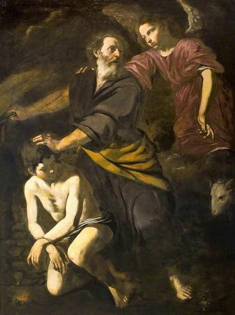 Da Caracciolo Battistello 1620 ca The-Sacrifice-of-Isaac-Dundee Art Gallery and Museum