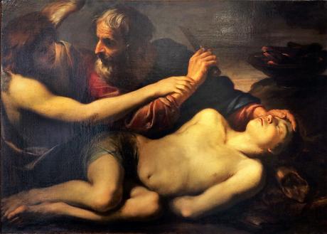 1650 ca galli_Giovanni_antonio_detto_lo_spadarino,_sacrificio_di_isacco,_Museo Collezione Gianfranco Luzzetti