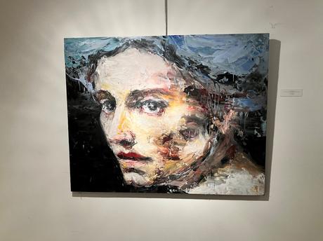 Galerie Etienne De Causans –  Exposition  Sandrine Hattata – dernier jour le 4 Février 2023.