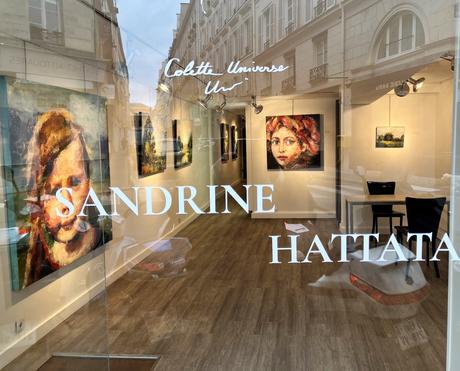 Galerie Etienne De Causans –  Exposition  Sandrine Hattata – dernier jour le 4 Février 2023.