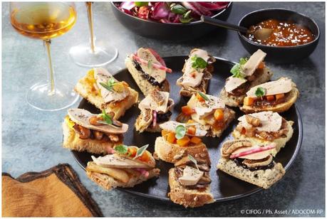 RECETTE SAINT VALENTIN : La farandole de toasts de pains spéciaux au Foie Gras