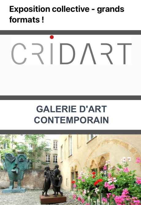 CRIdART à Metz –  Exposition de grands formats. du 8 Février au 25 Février 2023.