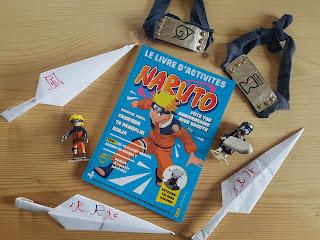Le livre d'activités Naruto