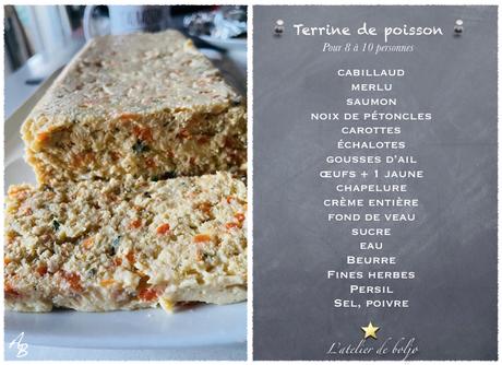Terrine de poisson Terrine de poisson