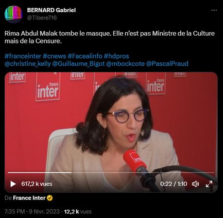 Menaces et arbitraire macronien : les tentatives de censure de la ministre de la Culture