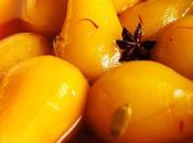 Poires pochées Monbazillac safran