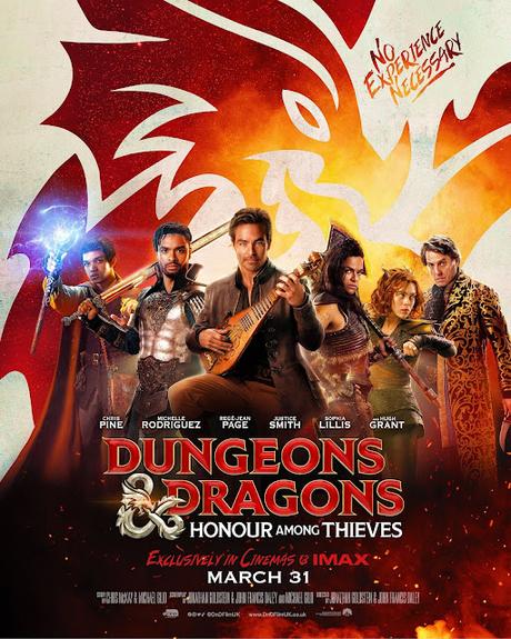 Nouvelle affiche US pour Donjons & Dragons : L'honneur des voleurs de Jonathan Goldstein et John Francis Daley Nouvelle affiche US pour Donjons & Dragons : L'honneur des voleurs de Jonathan Goldstein et John Francis Daley