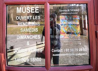 Vues de l'exposition Métamorphose(s) au Musée Georges de Sonneville à Gradignan 33170