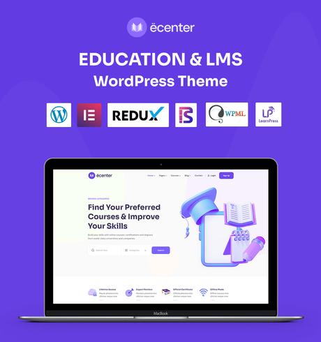 Ecenter - Thème WordPress pour l'éducation