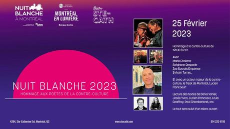 Hommage aux poètes de la contre-culture