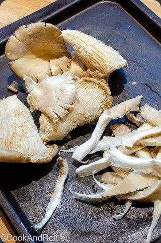 Vol-au-vent de pleurotes au Vadouvan