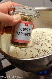 Vol-au-vent de pleurotes au Vadouvan