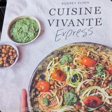 {Livre} Cuisine Vivante Express - Toast au champignons et crème de haricots blancs