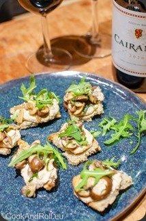 {Livre} Cuisine Vivante Express - Toast au champignons et crème de haricots blancs