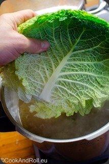 Chou farci végétarien Chou farci végétarien