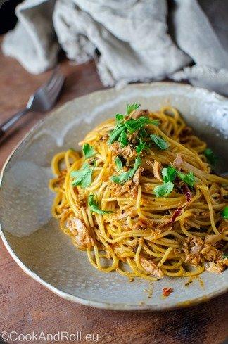 Spaghetti au thon