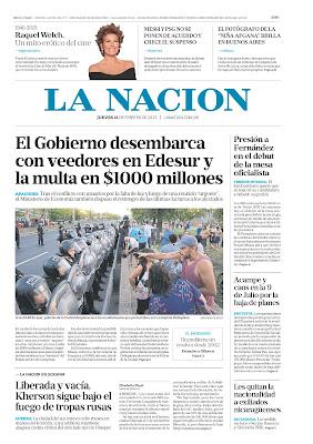 Une voix ukrainienne officielle pour la première fois dans la presse rioplatense [ici]