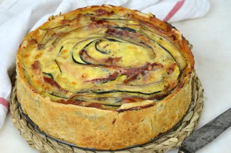 Tarte Spirale Courgettes et Jambon WW