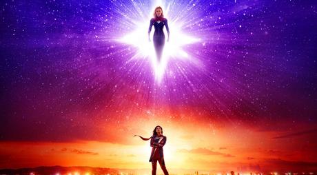 Affiche teaser US pour The Marvels de Nia DaCosta