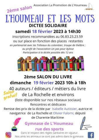 Participation au salon du Livre de L'Houmeau