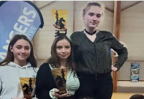Les jeunes filles championnes d’échecs à Angers