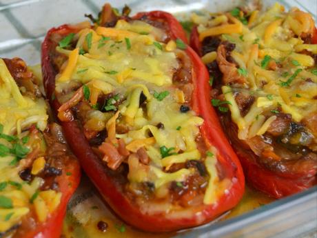 Poivrons Farcis à la Viande Hachée ww