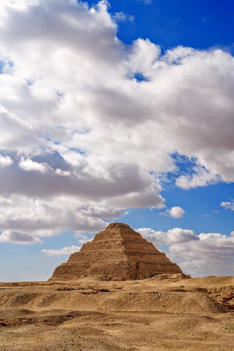 La pyramide du pharaon Djoser à Saqqarah
