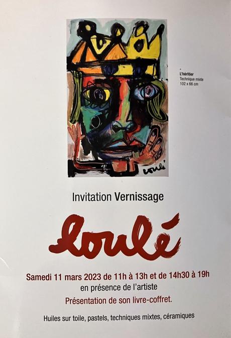 Galerie Estades  – exposition à partir du 11 Mars 2023.