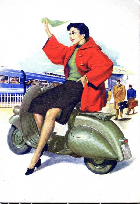 Vespa scooter iconique et véritable phénomène de mode