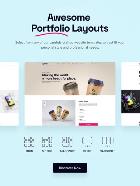 Harry – Thème WordPress pour agence créative et portfolio harry-desc