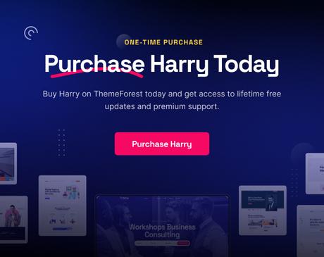 Harry – Thème WordPress pour agence créative et portfolio harry-desc