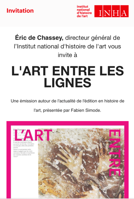 I N H A   « L’Art entre les lignes  » le mercredi 8 Mars 2023.