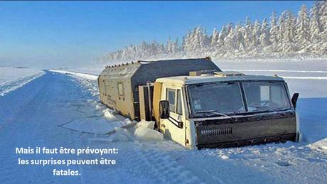 La Sibérie - un froid glacial