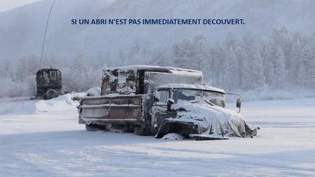 La Sibérie - un froid glacial