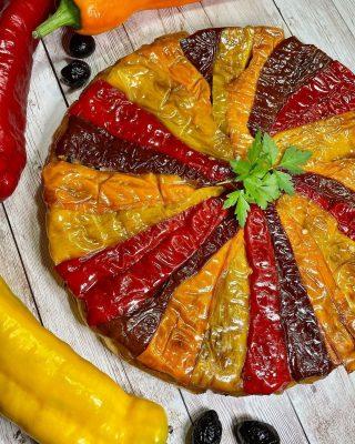 Tatin de poivrons Tatin de poivrons