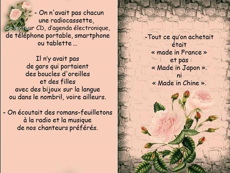 Divers - De mon temps il n'y avait pas....