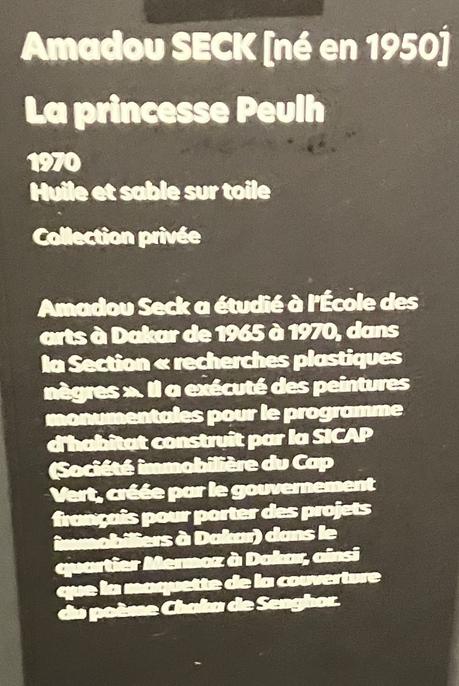 Musée du quai Branly – Jacques Chirac : exposition Sengor et  les Arts – Réinventer l’Universel –