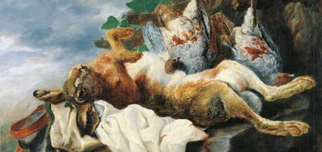 16 Jan Fyt 1642 Lievre et perdeaux Collection du prince de Lichstenstein Vaduz