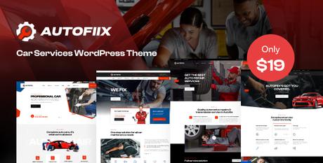 Autofix – Thème WordPress pour les services automobiles
