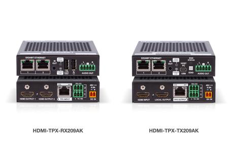 Les nouveaux extenders Lightware HDMI TPX point à point avec sortie HDMI locale