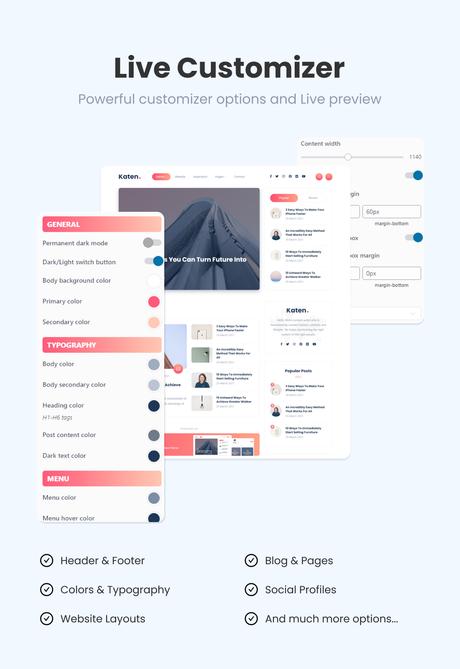 Katen – Thème WordPress pour blogs et magazines Katen - Thème WordPress pour blogs et magazines - 9
