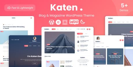 Katen – Thème WordPress pour blogs et magazines Katen – Thème WordPress pour blogs et magazines