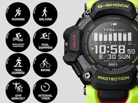 Casio s’associe à Polar pour créer la G-Shock GBD-H2000