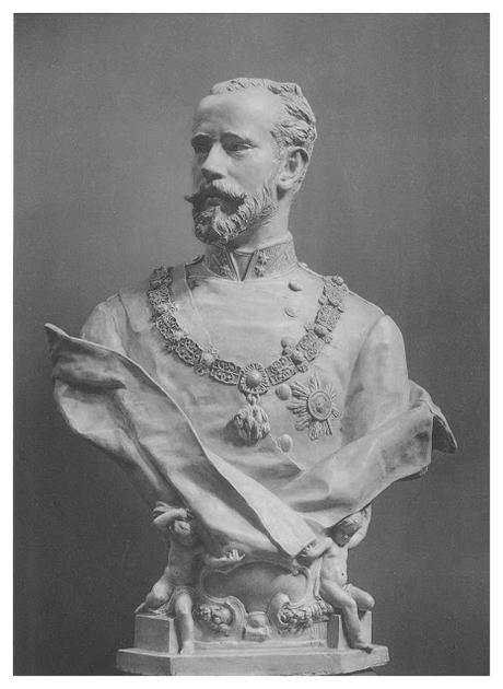Buste du prince héritier Rodolphe par Viktor Tilgner