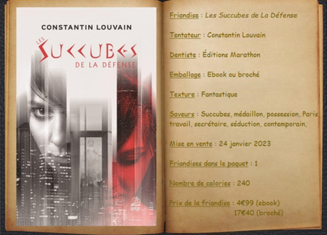 Les Succubes de La Défense - Constantin Louvain